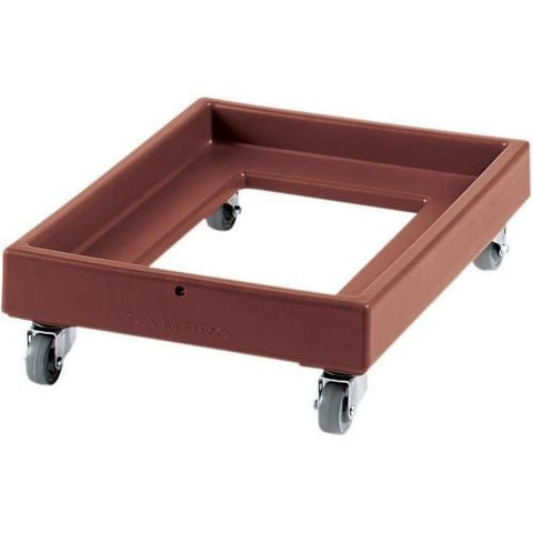 Camdolly Plastic Milk Crate Dolly, Coffee Beige, 21 15/16 x 30 1/4 x 8 inch.