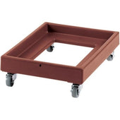 Camdolly Plastic Milk Crate Dolly, Slate Blue, 21 15/16 x 30 1/4 x 8 inch.