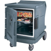 Camtherm Fahrenheit Thermometer Hot or Cold Low Profile Electric Food Holding Cabinet, Granite Sand, 30 1/2 x 42 x 42 3/8 inch.