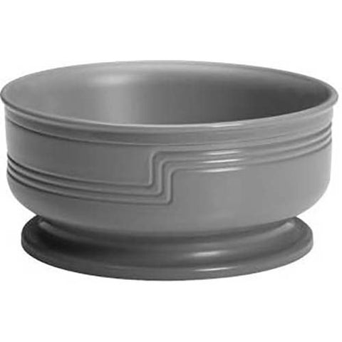 Cambro The Shoreline Collection Black Entree Bowl, 2 2/5 inch Height -- 48 per case.