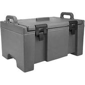 Cambro Granite Gray 100 Series Ultra Camcarrier Insulated Food Server, 26 5/8 x 15 3/4 x 18 inch.