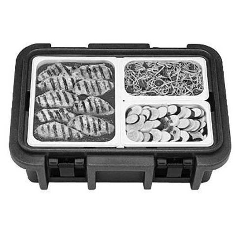Cambro Granite Green Ultra Pan Carrier Insulated Food Server, 24 3/4 x 10 1/8 x 17 3/8 inch.