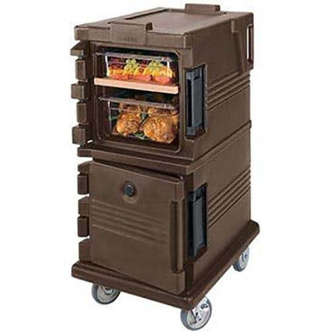 Cambro Coffee Beige Base Model Ultra Camcarts for Food Pans, 20 1/2 x 45 x 27 1/8 inch.