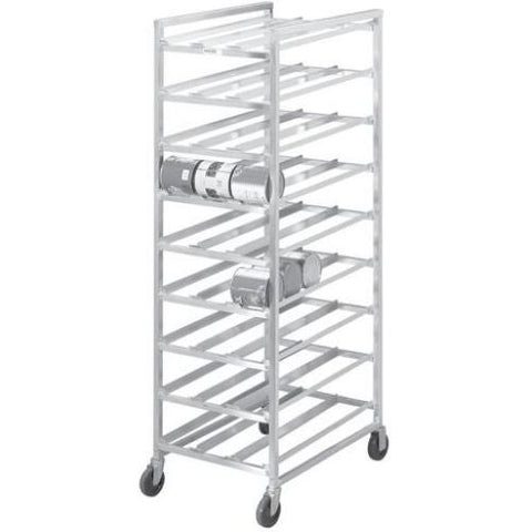 Channel Manufacturing Aluminum Full Size Mobile Can Storage Rack, 82 x 25 1/2 x 35 inch.