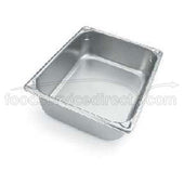 Pan Steam Table Stainless Steel Half-Long Size 20 3/4 X 6 7/16 -- 6 Per Case