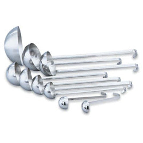 Ladles, 18-8 Stainless Steel, Capacity 1 Ounce -- 12 Per Case