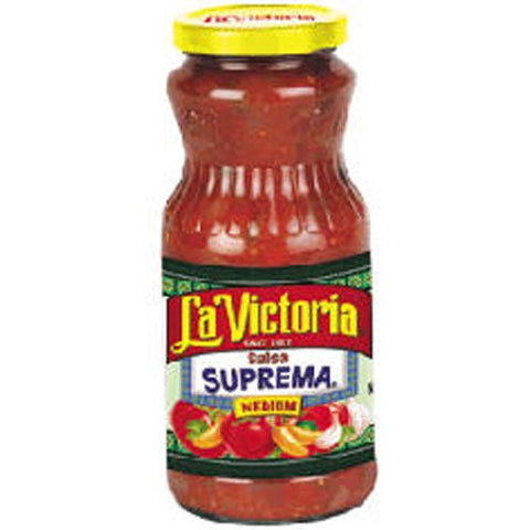 La Victoria Mild Suprema With Onion, .5 Gallon -- 6 Case
