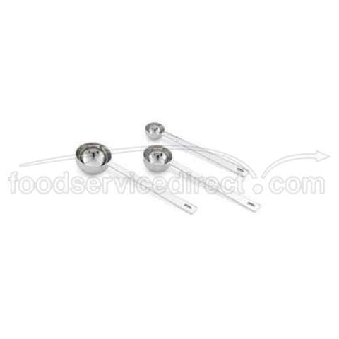 Vollrath Heavy Duty Stainless Steel Round Measuring Spoon Set - 3 Piece -- 12 per case.