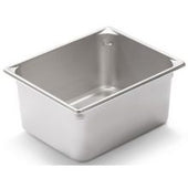 Super Pan Ii Stainless Steel Steam Table Pans,18-8 Stainless Steel ,Half Size,Dimensions 10 3/8 X 12 3/4 Inches,Capacity 9.5 Liters