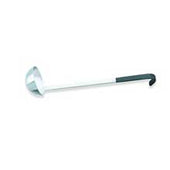 Ladles With Black Kool-Touch Handles - 18-8 Stainless Steel , Capacity 4 Ounce.