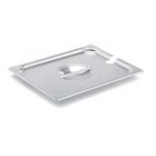 Cover Slotted Flat, Stainless Steel, 1/2 Size.