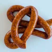 Syracuse Sausage Chef Jozefs Smoked Andouille Rope, 10 Pound.