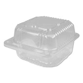 Durable Packaging Plastic Clear Hinged Lid Carryout Container , 12 Ounce -- 500 per case