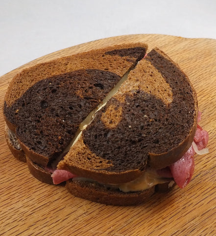 Golden Home BREAD DARK MARBLE RYE 19-20 SLICES FZ