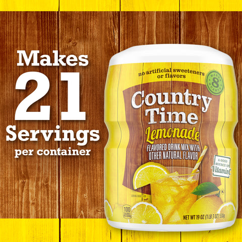 Country Time DRINK MIX LEMONADE