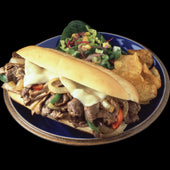 Philly Freedom Gold® BEEF STEAK TRADITIONAL FLAT MARINATED W/ FOOD STARCH 2 OZ 10000038120