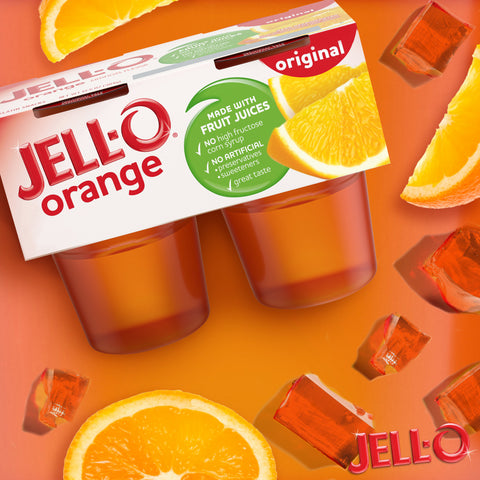 Gelatin Orange Ready To Eat
