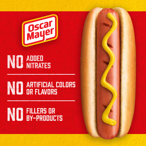Kraft Oscar Mayer Hot Dog - Wiener with Turkey Chicken and Pork, 16 Ounce -- 12 per case.