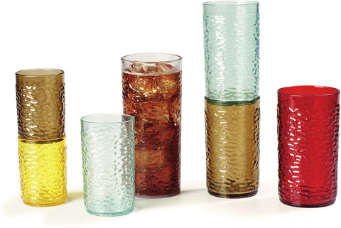 Carlisle TUMBLER PEBBLE OPTIC™ SAN CLEAR 8 OZ