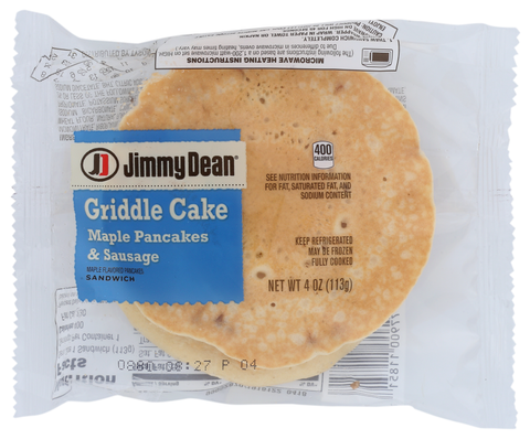 Jimmy Dean SANDWICH PANCAKE & SAUSAGE 10000011851