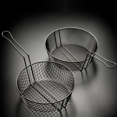American MetalCraft BASKET CULINARY TINNED STEEL FINE MESH 8
