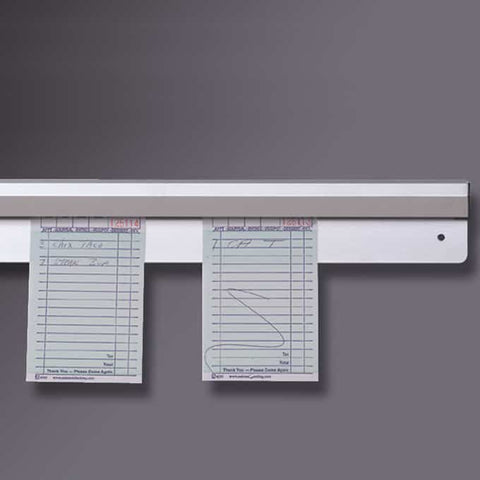 American Metalcraft Aluminum Ticket Rack, 24 x 2 1/2 inch
