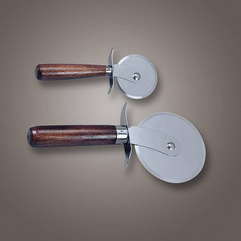 American MetalCraft CUTTER PIZZA WHEEL WOOD HANDLE S/S 4