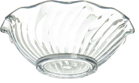 Dish Plastic Berry Clear Tulip 5 Oz