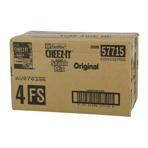 Cheez-It Original Snack Mix, 4.5 Ounce -- 6 per case