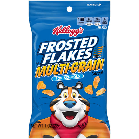 Kelloggs Frosted Flakes Multigrain Cereal, 1 Ounce -- 96 per case.