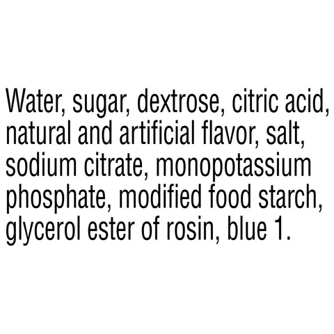 Gatorade DRINK COOL BLUE RASPBERRY WIDEMOUTH PLASTIC BOTTLE