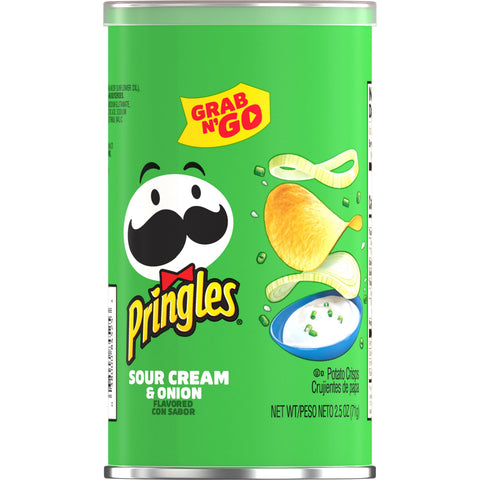 Pringles® CHIP POTATO SOUR CREAM & ONION GRAB & GO