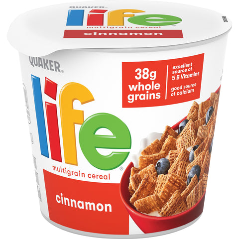 Quaker® CEREAL IN A CUP LIFE CINNAMON