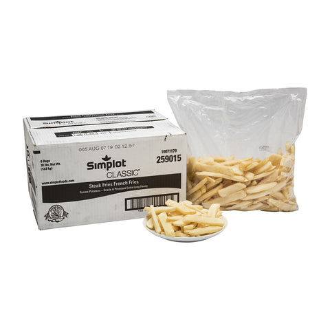 Simplot Classic Steak Potato French Fry, 5 Pound -- 6 per case.