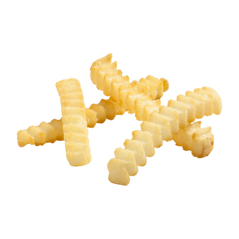 Infinity Deep V Crinkle Cut Fries, 5 Pound -- 6 per case.