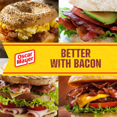 Oscar Mayer Hearty Thick Cut Fully Cooked Bacon, 2.52 Ounce -- 12 per case.