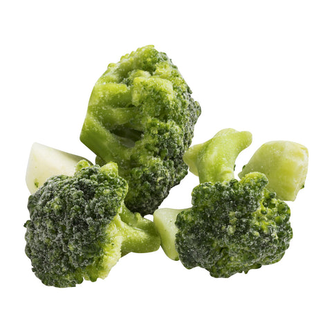 Simplot IQF Broccoli Cuts - 32 oz. package, 12 packages per case