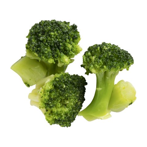 Simplot IQF Broccoli Cuts - 32 oz. package, 12 packages per case