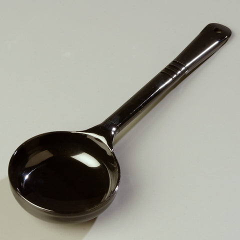Carlisle SPOON MEASURE MISER® SOLID LONG HANDLE BLACK 6 OZ