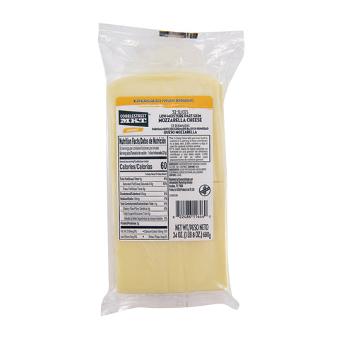 Cheese Mozzarella Sliced .75 Oz