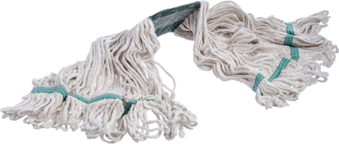 Flo-Pac® MOP MEDIUM LOOPED-END W/ GREEN BAND