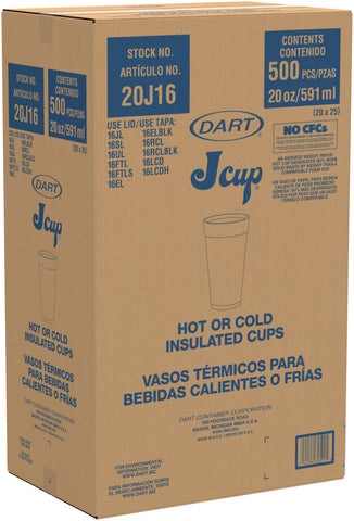 Dart CUP FOAM WHITEFORDS 2020 LOGO 20 OZ