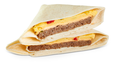 Hot 'n' Ready® SANDWICH SAUSAGE EGG & CHEESE PRODUCT SQUARE WRAP 5 OZ 10000055557