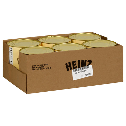 Heinz Pickle Kosher Dill Thick Slice Crinkle Cut, 99 Fluid Ounce -- 6 Case