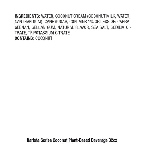 Pacific Foods MILK COCONUT ORIGINAL BARISTA
