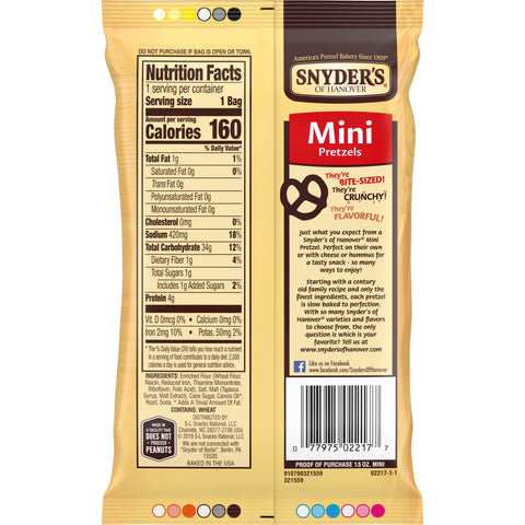 Snyder's of Hanover PRETZEL TWIST MINI SALTED