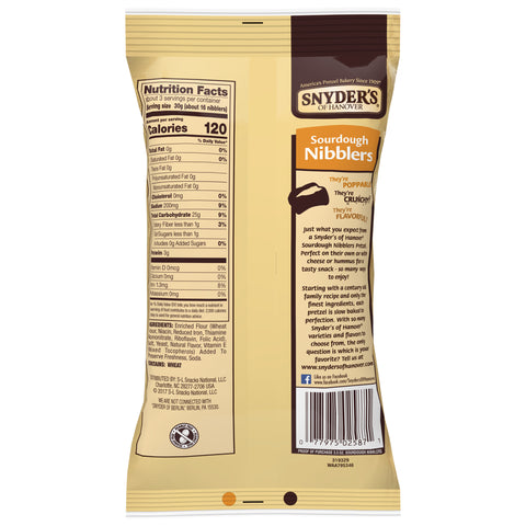 Snyder's SNYDERS PRTZL NIBBLERS SOURDGH