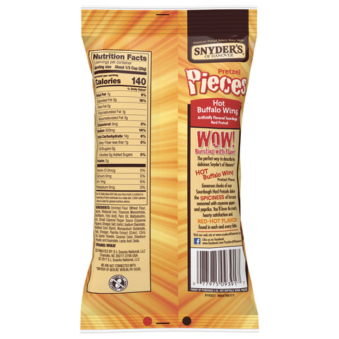 Snyder's PRETZEL PIECES HOT BUFFALO WING