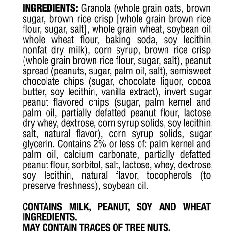 Quaker Chewy QUAKER BIG CHEWY PB CHOC CHIP 10/1.48Z