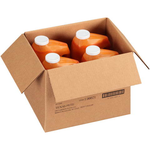 Texas Pete Wing Sauce Extra Mild, 1 Gallon - 4 Case